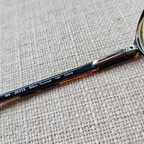 Joseph Abboud Women Eyeglasses Frame Black Tortoise JA113 50[]18 1340 Glasses - Picture 10 of 11